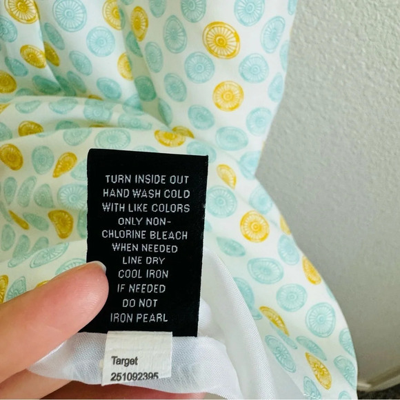 Jason Wu for Target Pastel Pearl Collar Medallion Dress Size 6 - Picture 8 of 8